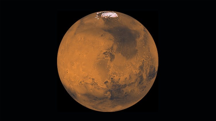 Picture of Mars.